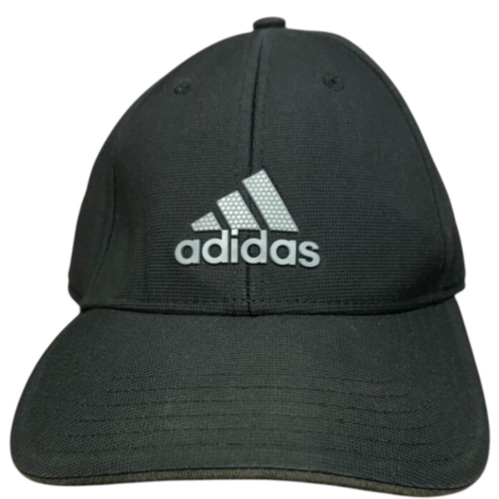 Adidas Climalite Adjustable Black Logo Baseball Cap
